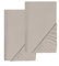 SCHLAFWOHL BASIC Jersey Spannleintuch mit 25cm Steg • Spannbetttuch mit Anti-Rutsch Rundumgummi • Bettlaken Baumwolle mit 25cm Steg • Größe: 100 x 200 cm • 2er Pack • Farbe: Silver