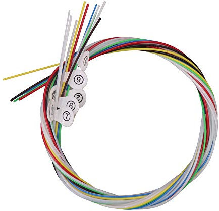 Bstinay Lyre Harfe Nylonsaiten Set für 10 Saiten-Lyre Ersatzzubehör