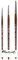 Pinceau repique Raphael Série 8524. Pinceau précision MARTRE Imitation .Sable, Set 3 pcs 0/2, 2 , 4