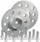 SilverLine by SCC Spurverbreiterung 20mm (10mm) mit Schrauben silber 5x112 57,1mm - 12118E-77_M1415KU38S