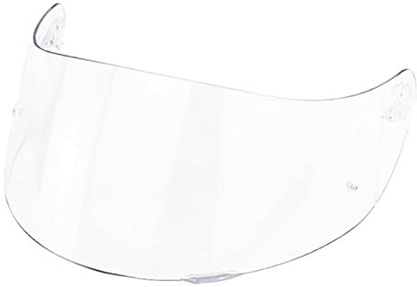 Motorradhelm Visierlinse , Motorrad-Helm-Visier-Objektiv, Motorrad-Full-Face-Helm-Goggles-Objektivvisier mit Pin-Lock, kompatibel mit A-g-v k1 k3sv k5 ( Farbe: blau 1pc) ( Color : Transparent 1pc )