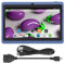 Q88 7 Zoll Kinder Tablet für Android, mit 8 GB ROM, Sicherheits Augenschutz Bildschirm, Unterstützung für WiFi, Bluetooth, Dual-Kamera, Unterstützung für Bildung, Spiele.(Blau)