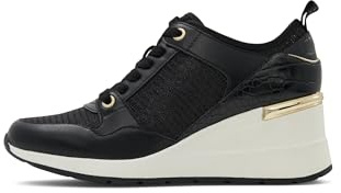 ALDO Women's Kourtt Sneaker, Black, 8.5