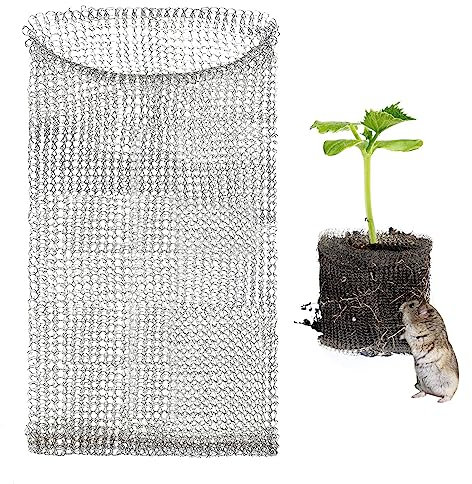 NLDGR Pflanzenwurzelschutzkörbe, Pflanzenwurzelschutzkörbe, Wurzelschutz-Drahtkorbkäfige Unter der Erde, 304-Edelstahldrahtkörbe für Den Pflanzenwurzelschutz(F)