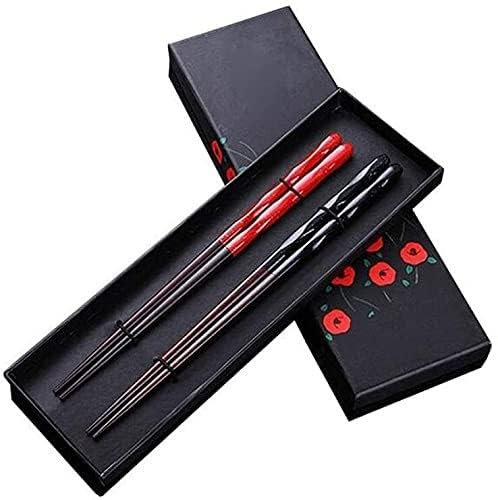 bacchette giapponesi chopsticks Materiale naturale cinese riutilizzabile di alta qualità, stile classico riutilizzabile, lavabile in lavastoviglie