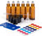 ComSaf 10ml Ätherische Öle Roller Glasflaschen, 6er Set Anti-UV Roll on Glasflaschen, Rollon Flaschen für Öle 10ml, Roll On Flasche Leer für Massage, Bergamotte Ätherisches Öl, Doterra Ätherische Öle