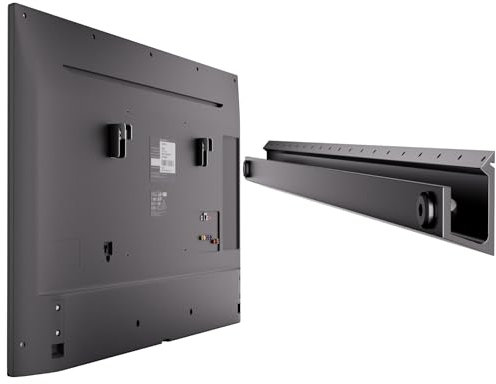 AENTGIU 4-Set Studless TV Wall Mount, Heavy Duty Drywall TV Bracket Hanger for 32-75 inch Flat Screen TVs, No Stud, No Drill, No Anchors, Easy Install with All Hardware Included