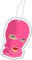 2x Pinke Skimaske Duftbaum/Lufterfrischer Duftbaum Auto lustig, Auto Duftspender, Duftbaum Auto tuning, car air freshener, Duftanhänger Auto, Duftbaum Set Auto