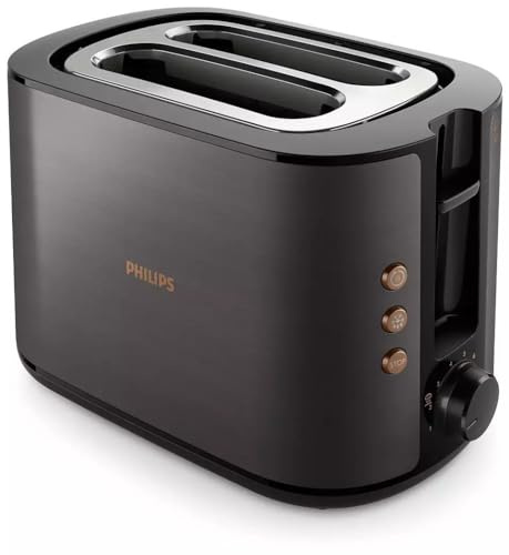 Philips 5000 Series Toaster in Black and Copper HD2650/31