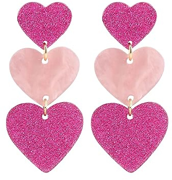 Silber 925 Lange Ohrringe Hängend - Baumelnde Ohrringe für Weihnachten und Halloween - Geschenke für Frauen (C, Einheitsgröße)