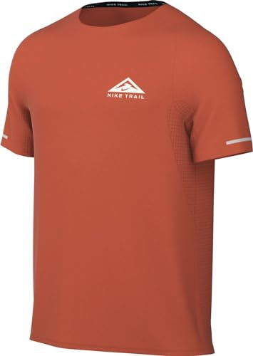 Nike Herren M Nk Df Solar Chase Ss Top, Cosmic Clay/Summit White, DV9305-809, S
