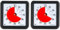 Time TTA1-W Timer Original Medium 18x18 cm; 60-Minuten visueller Timer - Countdown-Uhr für Klassenzimmer oder Besprechungen für Kinder und Erwachsene (schwarz) (Packung mit 2)