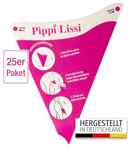 Pippi Lissi Einweg-Urintrichter für Frauen - Hygienische Urinella für Reise- & Outdoor-Komfort (25)