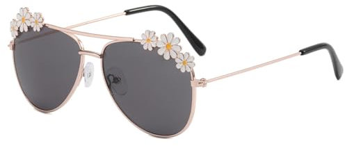 Hifot Lunettes de soleil polarisées pour filles de en pour les enfants Pilote Polarisées Lunettes de soleil UV400 pour les Enfants