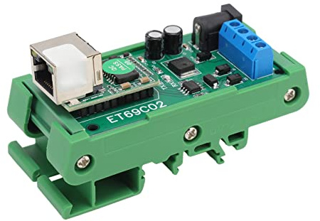 ANKROYU Ethernet Serial Server, Ethernet-zu-RS485-Konverter, Board-RTU-zu-UDP-Konverter, RS485-zu-Ethernet-Konverter, RS485-RTU-TCP-zu-Ethernet-UDP-TCP-Modul (Mit Gehäuse)