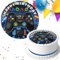 Gaming Controller Happy Birthday Pre-Cut 7.5 Inch Edible Icing Cake Topper Decoration
