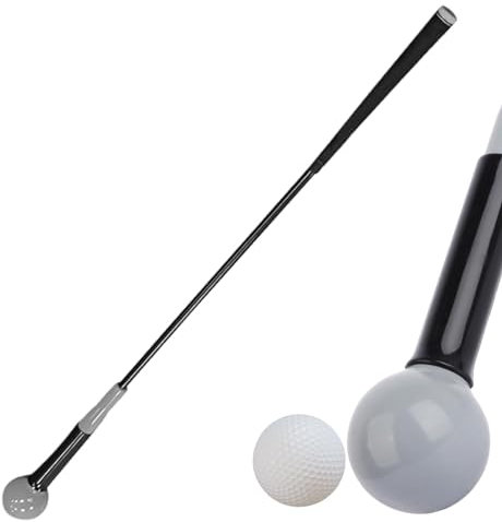 Swing Tech Golftrainer, Indoor Golf Trainingshilfe, Aufwärmstab, Grip & Korrektur, für verbesserte Geschicklichkeit, Kraft & Korrektur Schwungweg, Indoor-Praxis, Golfzubehör
