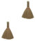 PRETYZOOM 2 Piezas De Escoba Tejida De Miscanthus Escoba Batidora Cepillo De Limpieza Recogedor Escoba Pequeña Cepillo De Ropa Cepillo De Arena Cepillo para Chimenea Cepillo De