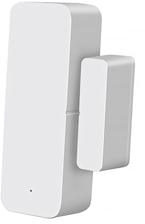 WLAN Tür und Fenstersensor Weiß ABS mit Weihnachten Feier Alarm | 2,4 Ghz Wlan, Niedriger Stromverbrauch, Klebemontage, für Schrank und Garagentür, Fernzugriff