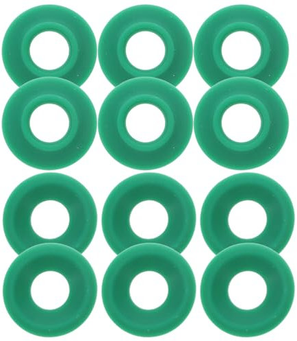 CRILSTYLEO 12 Pcs Caoutchouc pour Bouteilles à Couvercle pivotant Joints en Silicone Joint Bouteille Silicone pour Swing Flip Top Accueil Brew Bière Vert