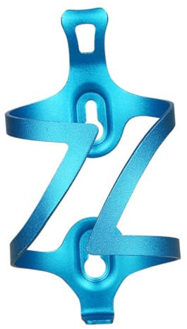 Hemobllo Porte-bidon Vélo Alliage Aluminium Support Bouteille Eau Facile à Installer pour VTT Et Vélo De Route Bleu