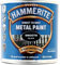 Direct to Rust Metal Paint Smooth Finish – Black, 2.5L (Pack of 1) | Anti-Rust Protection | Quick-Drying, Long-Lasting Metal Paint for Indoor & Outdoor Use