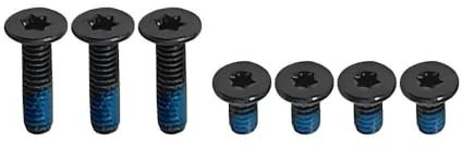 HSSDTECH Boden gehäuse Schrauben für Lenovo Yoga 7 14IRL8 82YL Yoga 7 14ARP8 82YM Yoga 7 14ARB7 82QF Yoga 7 14IAL7 82QE 82VD Yoga 7 16IRL8 82YN Yoga 7 16ARP8 83BS Schwarz Bottom Case Screws