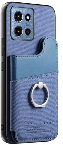 Ufgoszvp Kompatibel mit Samsung Galaxy A14 Hülle, PU Leder Tasche Handyhülle Schutzhülle Flip Wallet Lederhülle mit Ständer Kartenfächer Magnetverschluss für Samsung Galaxy A14,blau
