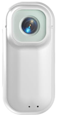 Cámara de acción 4K Full HD Mini cámara de acción Cíclica Digital Video DVR Grabadora de movimiento portátil Deporte DV Cámara con LCD (solo cámara), 32TF (blanco)