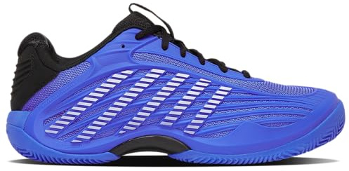 K-Swiss Men's Hypercourt Express 3 Clay,White/Peacoat/Silver,12 M