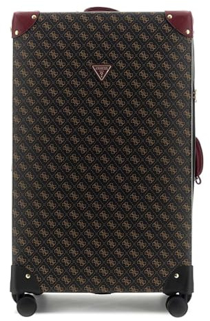GUESS Trolley Latona 28 in 8-Wheeler Exp Brown Logo Marron foncé 66cm