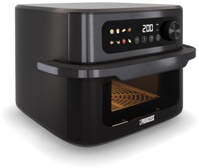Princess Luftfritteuse 182480 MAXI CRISP, 10 L, 1800 W, Schwarz
