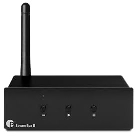 Pro-Ject Stream Box E - entry-level WiFi music streamer and preamp powered by WiiM OS™ (Black)