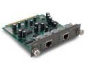 D-Link DES 132T - Expansion module - Gigabit EN - 1000Base-T - 2 ports