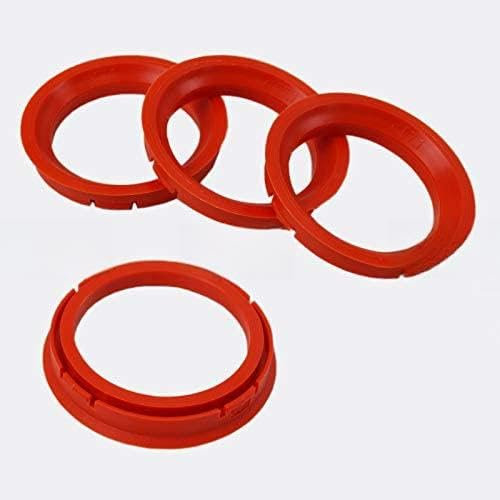 4 x ZENTRIERRINGE DISTANZRINGE für ALUFELGEN 73,0-57,1 mm CMS, DBV, Proline Wheels, Schmidt Revolution