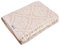 Carenesse Jacquard Tagesdecke King Size Barock 260 x 260 cm beige I Edle & zarte Wendedecke aus 100% Baumwolle mit hochwertiger Webung I Überwurf für Bett & Sofa I Wohndecke dünn & leicht