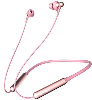 1MORE Cuffie Senza Fili In-Ear Eleganti Auricolari Bellissimo Auricolari Bluetooth con Driver Dual-Dynamic, Ricarica Rapida 4 Colori Regalo per Ragazze per Sport/Corsa/Chiamate Telefoniche,Rosa