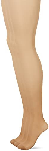 Goldenlady Damen My Secret Silhouette 30 3p Halterlose Strümpfe, 30 DEN, Gold (Bronzer K30a), Large (Herstellergröße: 4 – L) (3er Pack)