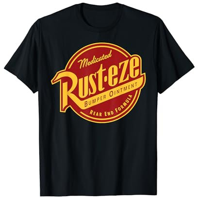 Disney Pixar Cars Rusteze Vintage Logo T-Shirt