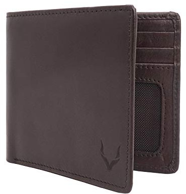 PELLE TORO Handmade Super Slim Men's Wallet, Handmade with Napa Leather, RFID Blocking Wallet, 9 Card Slots & ID Window (Cocoa Brown)