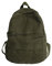 GAXOS Sac à dos pour ordinateur portable pour femme, sac à dos de voyage en toile pour femme, sac à dos esthétique vintage pour l'école, Vert 2, Sacs à dos