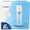 Wessper Wasser Filter für Kühlschrank, Ersatz Wasserfilter Kartuschen Kompatibel mit Samsung Side By Side, DA29-10105J, BOSCH, SIEMENS, LG, SMEG - 6er Pack