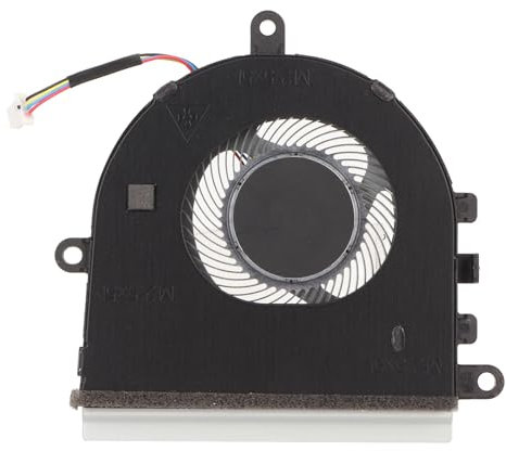 Bewinner Ventilador de Refrigeración de CPU para Computadora Portátil, Ventilador de CPU de Repuesto para 15 5575 5570 3533 3583 5593, 4 Pines, Fácil de Conectar