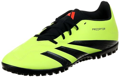 adidas Predator Club Tf, Scarpe da Calcio Unisex-Adulto, Tesoye/Cblack/Solred, 40 EU