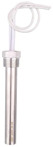 Heating Element 220V Heater DN20 Cylindrical Heating Element Immersion Water Heater 0.25kw/0.5kw/1kw/1.5kw/2kw (Size : 1KW 19x200mm)