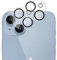 QUITECO Caméra Arrière Protection pour iPhone 15/15 Plus [2 pièces] Protecteur en Verre Trempé d'Objectif de caméra
