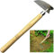 FINPAN Japanisches Gartenwerkzeug- Handhacke/Sicherheit Sichel ist perfekt zum Jäten und Kultivieren (Länge: 34,5 cm)