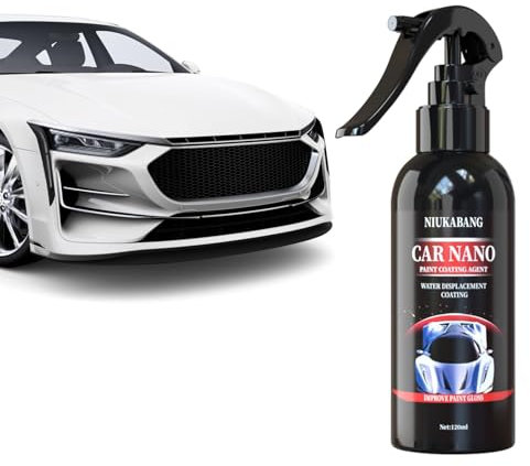 YIJIUBA Autopolitur, Flüssigglas Auto, Nano Car Spray, 2025 New Car Scratch Removal Spray, Felgenreiniger, Auto-Schutzlack Für Schutz vor Kratzern, Korrosion und Wasserflecken (120ml)