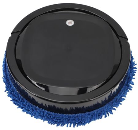 Changor Robot Aspirador, Fácil Operación Robot de Limpieza Limpieza Automática Navegación Inteligente Húmedo Seco Uso Dual 1500 MAh para el Hogar (Negro)