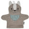 Sterntaler Waschhandschuhe Katze Lilly - Frottee Babywaschhandschuh aus saugfähiger, weicher Baumwolle, sorgt für Spaß beim Baden und Duschen - Baby und Kinder Waschlappen, grau
